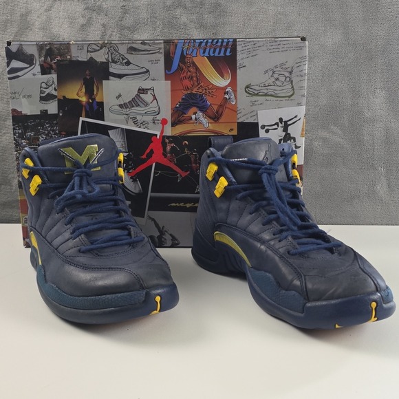 Size 8.5 - Air Jordan 12 Retro Michigan main image 15